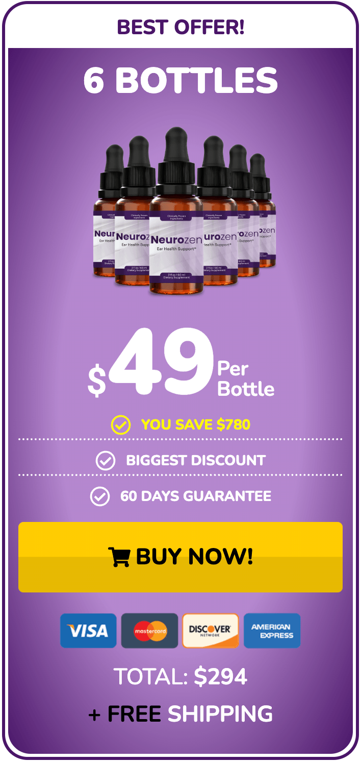neurozen buy now 6 bottles