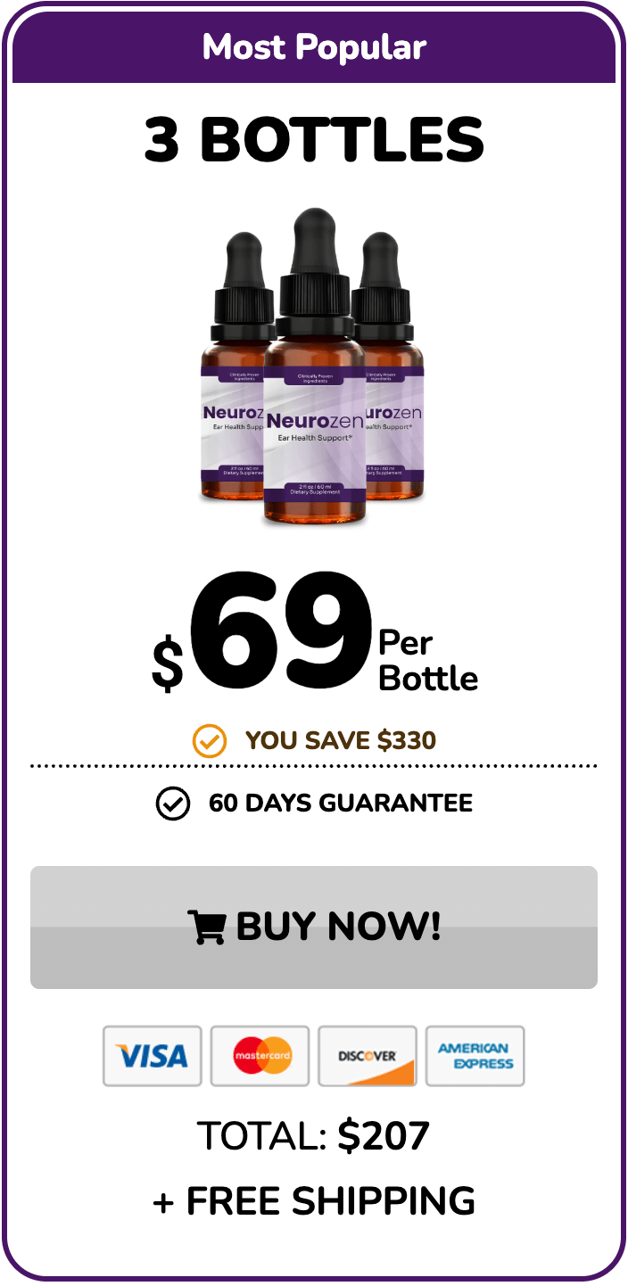 neurozen buy now 3 bottles